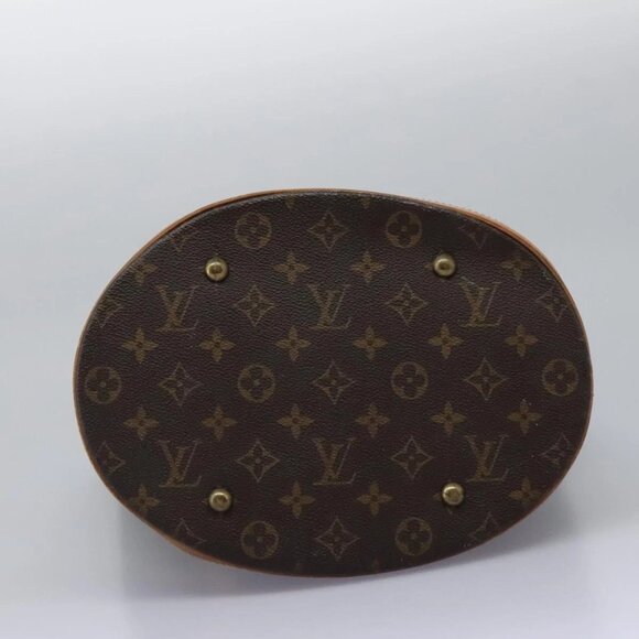 LOUIS VUITTON Monogram Bucket GM Shoulder Bag M42236 LV Auth 122132 - Picture 7 of 16